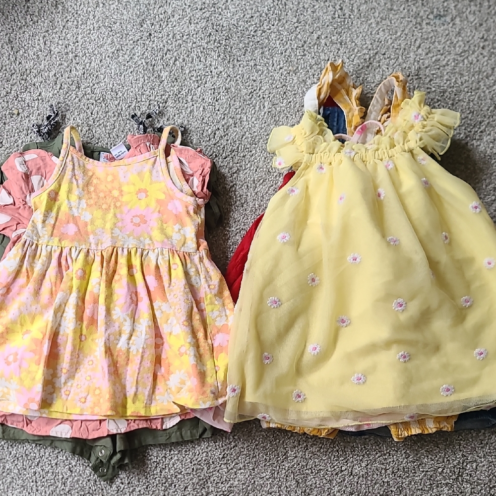 BUNDLE 18-24 Months Dresses, Rompers, Jumpsuit Bundle